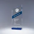 Forward Optic Crystal Award, 10" and 11.25" Sizes