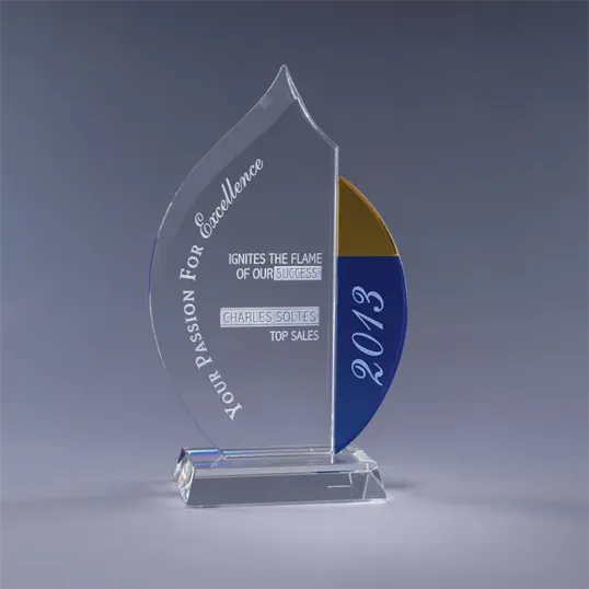 Fuego Optic Crystal Award