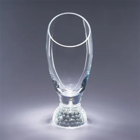 Profile Hand-Blown Crystal Cup Award — view 2
