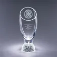 Profile Hand-Blown Crystal Cup Award