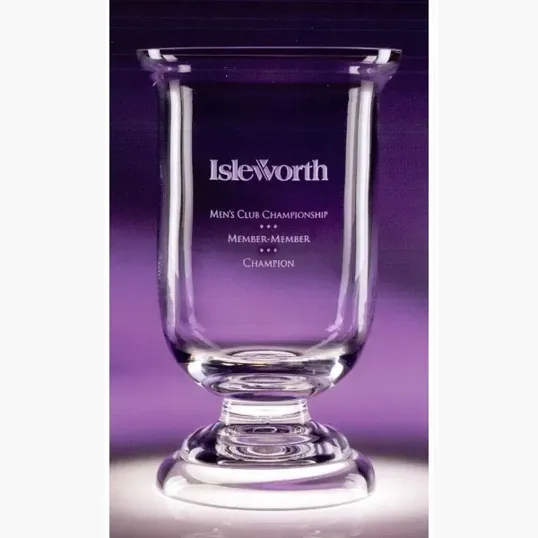 Narrative Hand-Blown Crystal Cup Award