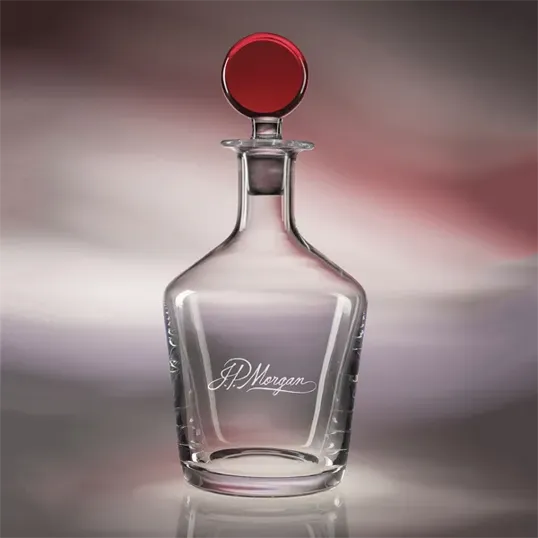 Craft Crystal Decanter, 34 oz — view 3