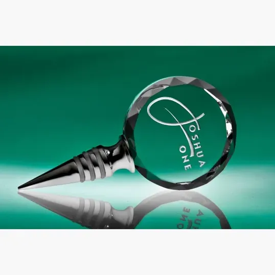 Rosetta Crystal Wine Stopper