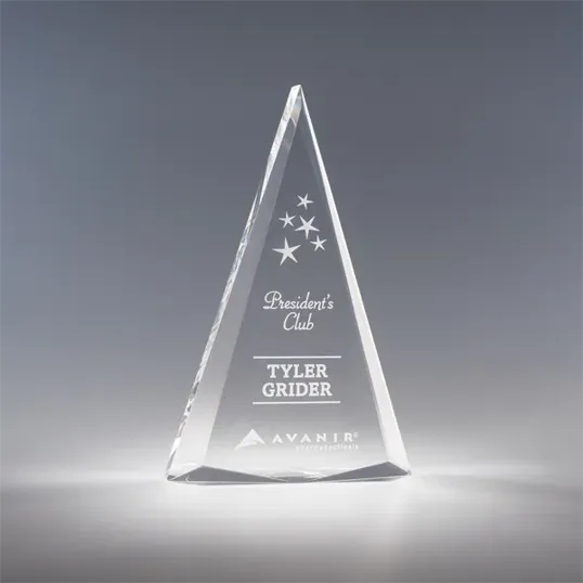 Zenith Clear Acrylic Award