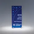 Fenestra Acrylic Award, 8" x 3.5" x 1.75"