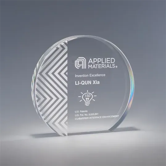 Grand Iota Clear Acrylic Award