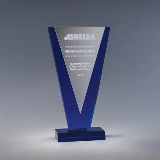 Ascendant Acrylic Award, 9.5 x 4 x 2 in Multi-Dimensional Shape