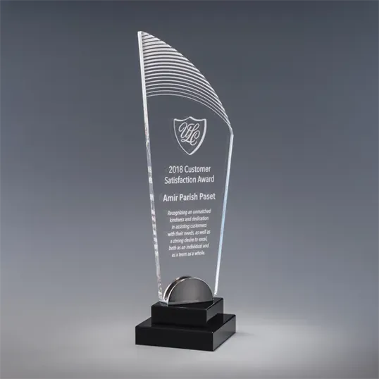 Simpatico Clear Acrylic Award