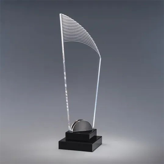 Simpatico Clear Acrylic Award — view 3