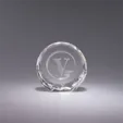 Illuminae Optic Crystal Paperweight