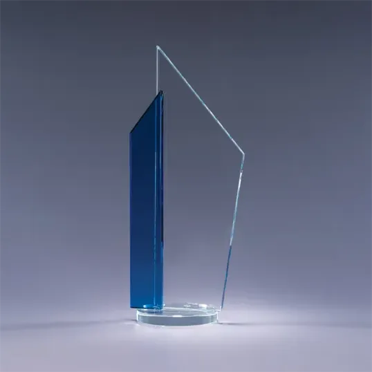 Crystal Award with Side Accent