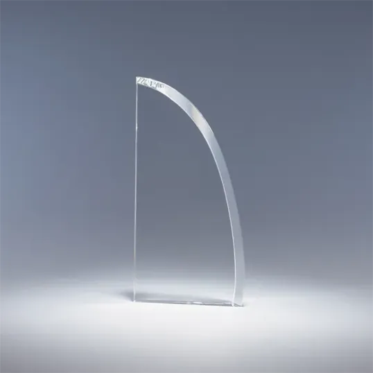 Silhouette Optic Crystal Award — view 2