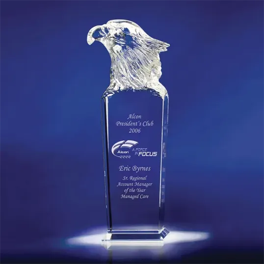 Sky Master Optic Crystal Award