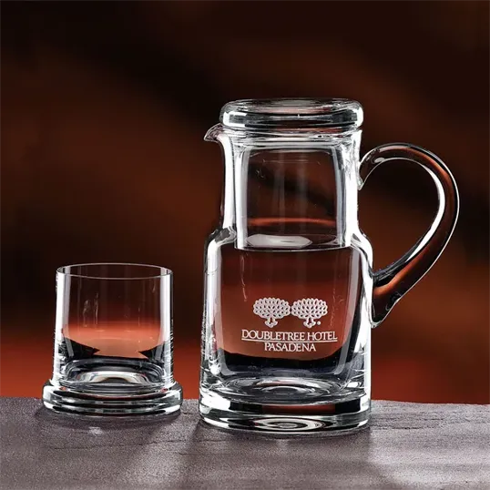 Executive Crystal Water Set with 28 oz. Pitcher and 8 oz. Tumbler