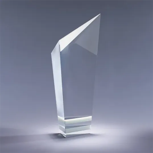 Pristine Optic Crystal Award, Two Sizes — view 3