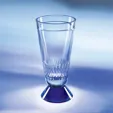 Expressions Hand-Blown Crystal Vase with Petal Cuts — view 6