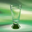 Expressions Hand-Blown Crystal Vase with Petal Cuts — view 7