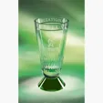 Expressions Hand-Blown Crystal Vase with Petal Cuts — view 2