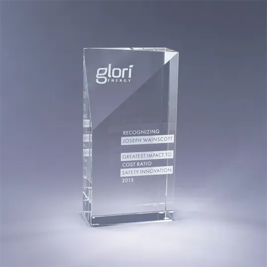 Edge Optic Crystal Award — view 4