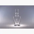 Duke Hand-Blown Crystal Decanter, 26 oz.