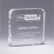 App Optic Crystal Paperweight