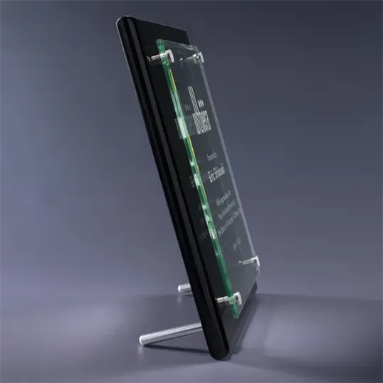 Versa Desk or Wall Plaque Award — view 3