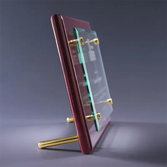 Versa Desk or Wall Plaque Award — view 4