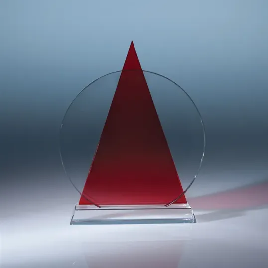 Icon Optic Crystal Award, Triangle — view 10
