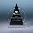 Icon Optic Crystal Award, Triangle