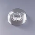 Magnifier Crystal Paperweight
