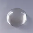 Magnifier Crystal Paperweight — view 2