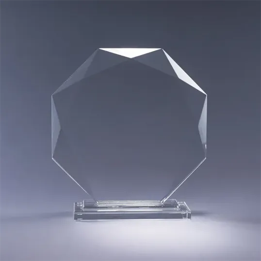 Crystal Octavia Award in Optic Crystal, Two Sizes — view 3