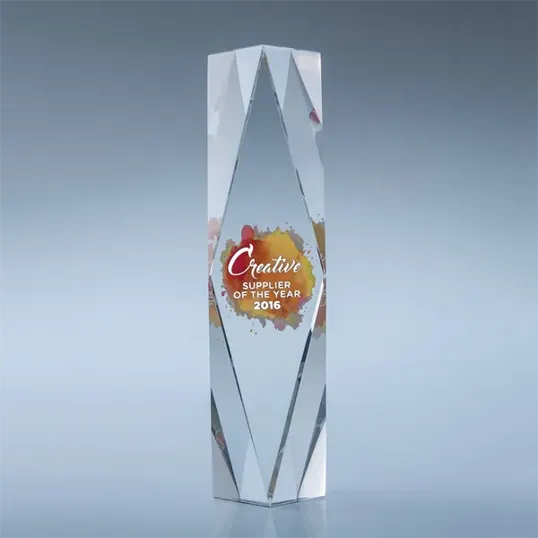 Prizma Optic Crystal Award, No Base