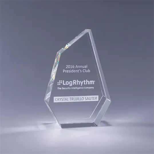 Epic Optic Crystal Award in Three Sizes