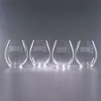 Riedel Stemless Red Wine Glass Traveler Set, 20 oz.