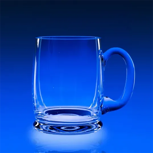 Prosit Hand-Blown Crystal Beer Mug, 18 oz — view 2