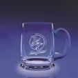 Prosit Hand-Blown Crystal Beer Mug, 18 oz