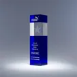 Star Tower Color Optic Crystal Award — view 4