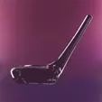 Golf Club Driver Glass Award — view 2