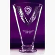 Victory Cup 24% Lead Crystal Award
