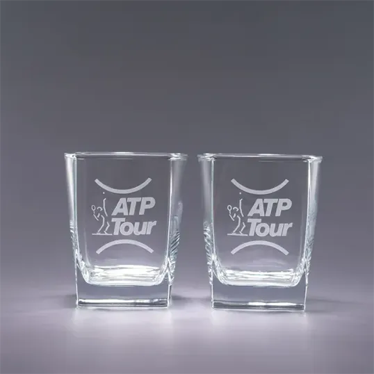 Traveler Series 13 oz. Geo On-the-Rocks Glass Gift Sets