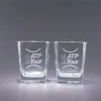 Traveler Series 13 oz. Geo On-the-Rocks Glass Gift Sets