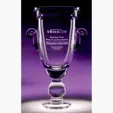 World Class Hand-Blown Crystal Cup Award