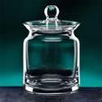 Biscuit Barrel Hand-Blown Crystal Jar, 28 oz — view 2