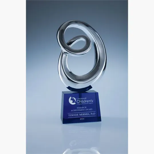 Infinia Optic Crystal & Chrome Award — view 2