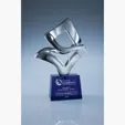 Performer Optic Crystal & Chrome Award — view 3