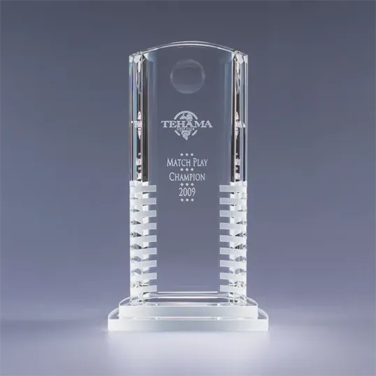 Mythic Optic Crystal Award in Three Sizes
