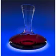 Renata Hand-Blown Crystal Wine Decanter, 43 oz