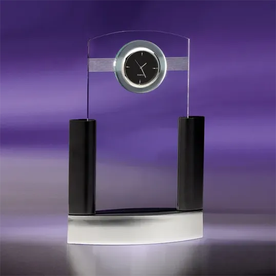 Neopolitan Crystal Desk Clock — view 2