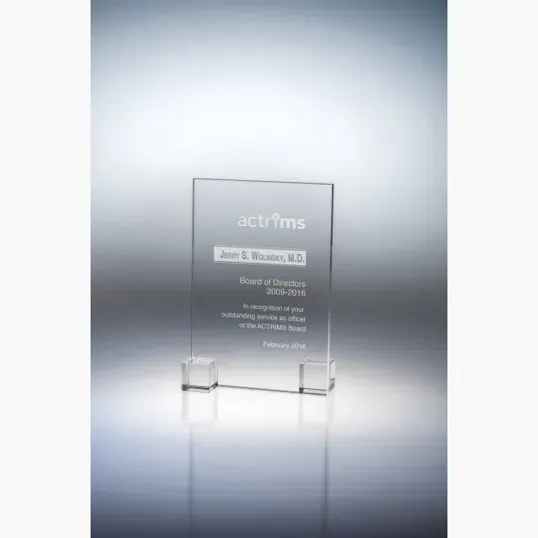 Elements Crystal Award with Starphire Crystal — view 3